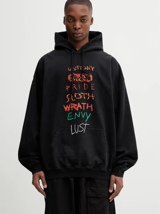 Zdjęcie produktu VETEMENTS bluza bawełniana 7 Sins