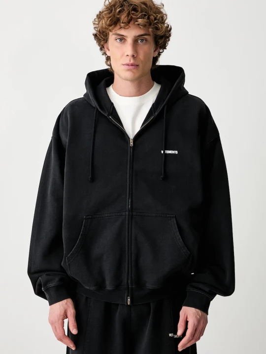 Zdjęcie produktu Vetements Classic Logo bluza z kapturem bawełniana męska