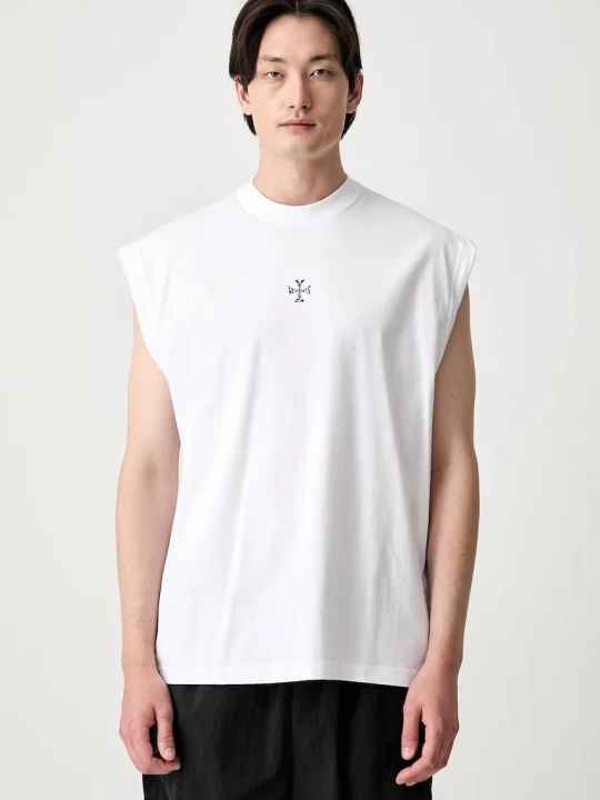 Zdjęcie produktu Vetements Cross Logo top bawełniany męski