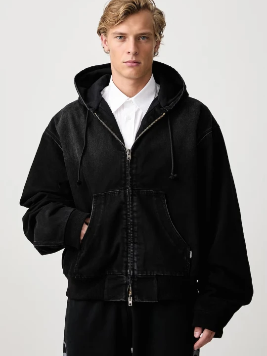 Zdjęcie produktu Vetements Denim Workwear Bomber kurtka jeansowa męska