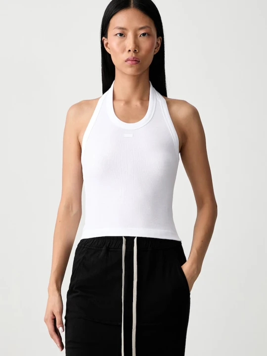 Zdjęcie produktu Vetements Halterneck Tank top damski bawełniany z elastanem