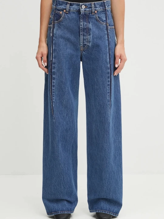 Zdjęcie produktu VETEMENTS jeansy Cut Reconstructed