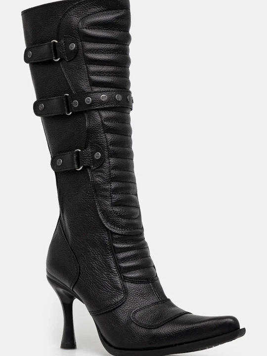 Zdjęcie produktu VETEMENTS kozaki skórzane Biker Boots