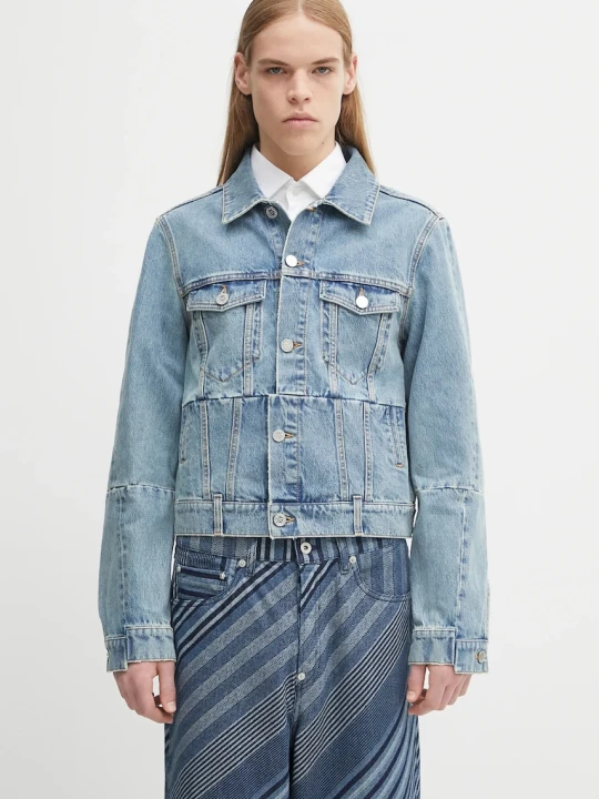 Zdjęcie produktu VETEMENTS kurtka jeansowa Cut-Up Fitted Denim