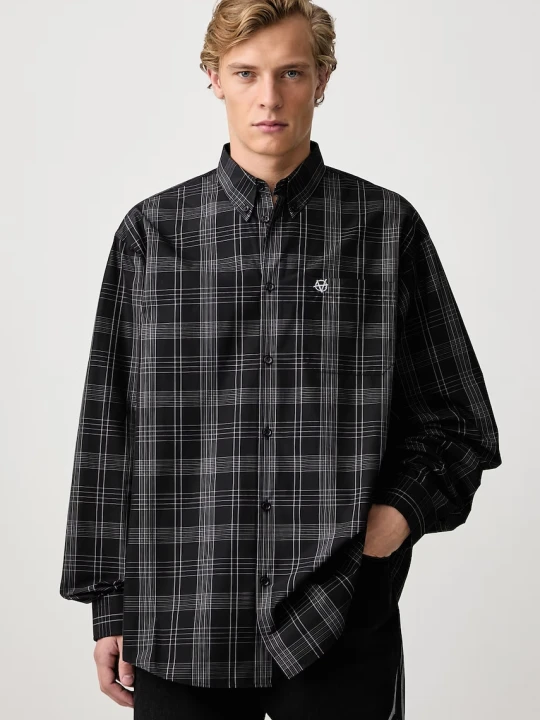 Zdjęcie produktu Vetements Metal Logo koszula bawełniana męska