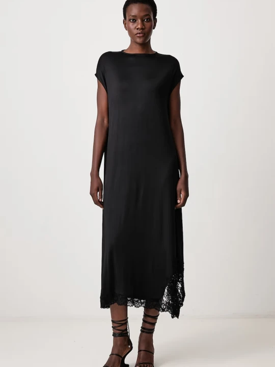 Zdjęcie produktu Vetements Negligee sukienka gładka z wiskozą