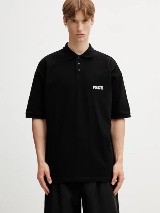 Zdjęcie produktu Vetements Polizei polo bawełniane męskie