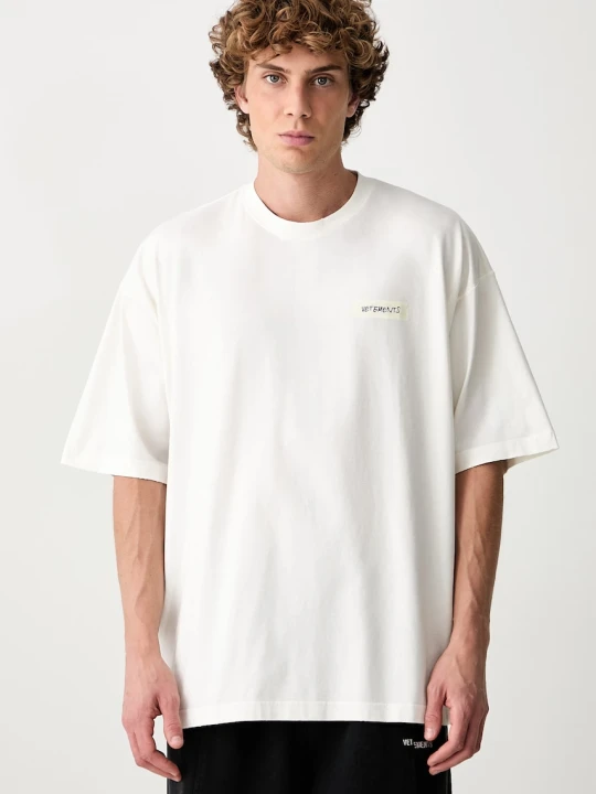 Zdjęcie produktu Vetements Scribbled Logo T-shirt bawełniany męski