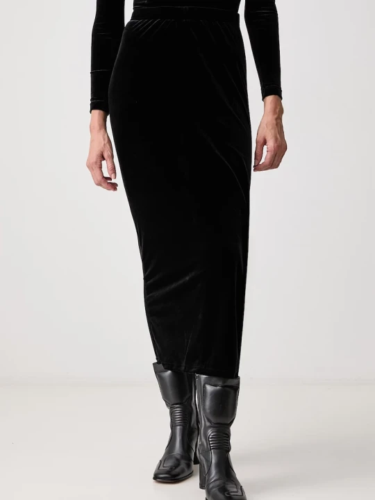 Zdjęcie produktu Vetements spódnicospodnie welurowe