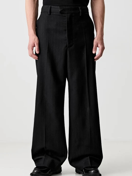 Zdjęcie produktu Vetements spodnie garniturowe wełniane męskie