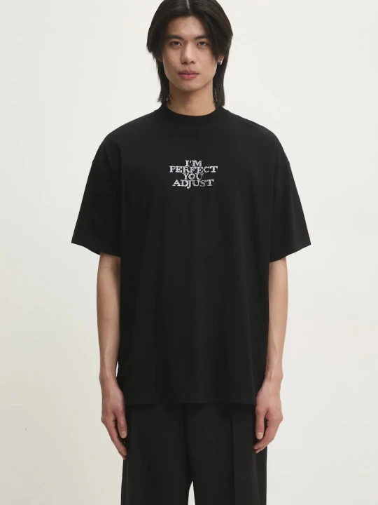 Zdjęcie produktu VETEMENTS t-shirt bawełniany I'M Perfect You Adjust Regular