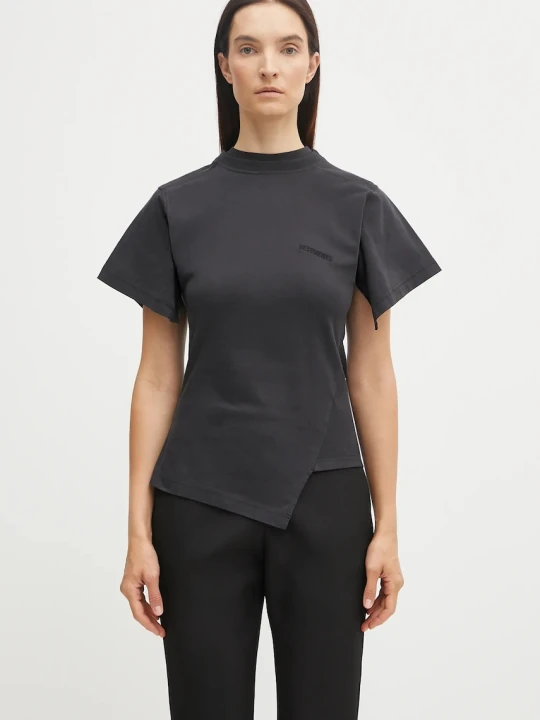 Zdjęcie produktu VETEMENTS t-shirt bawełniany Logo Shifted