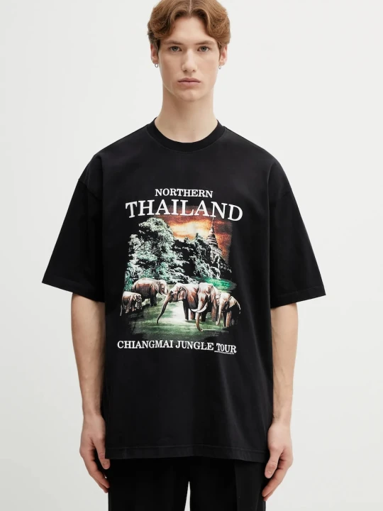 Zdjęcie produktu VETEMENTS t-shirt bawełniany Thailand Tourist