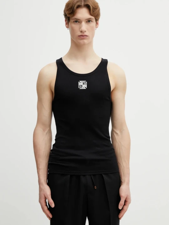Zdjęcie produktu VETEMENTS top Biker Cross Logo