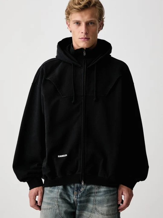 Zdjęcie produktu Vetements Upside-down bluza z kapturem męska z bawełną
