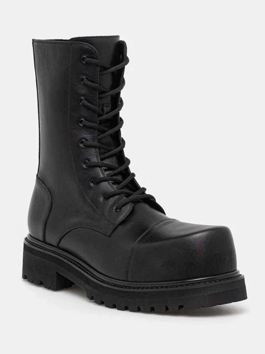 Zdjęcie produktu VETEMENTS workery skórzane Stomp Combat Boot