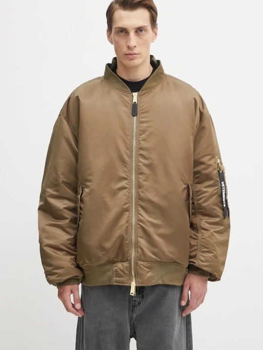 Zdjęcie produktu VETEMENTS x Alpha Industries kurtka bomber dwustronna Cut-Up Bomber