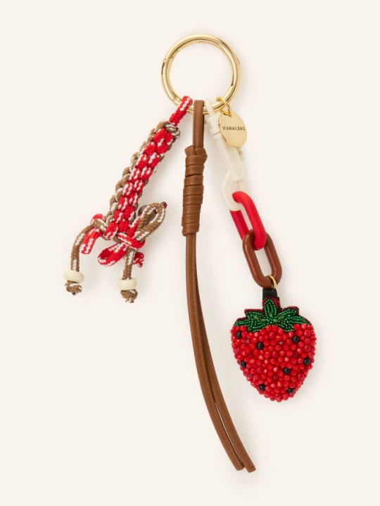 Zdjęcie produktu Viamailbag Brelok Do Torebki Strawberry rot czerwony