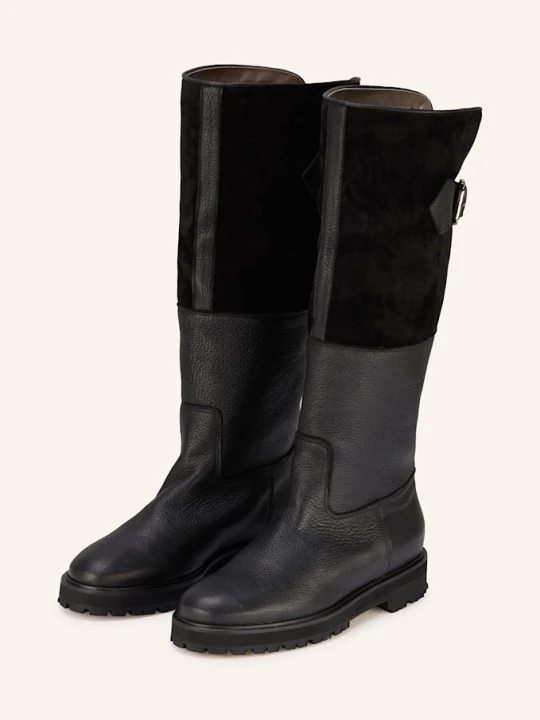 Zdjęcie produktu Viamercanti Kozaki schwarz CZARNY