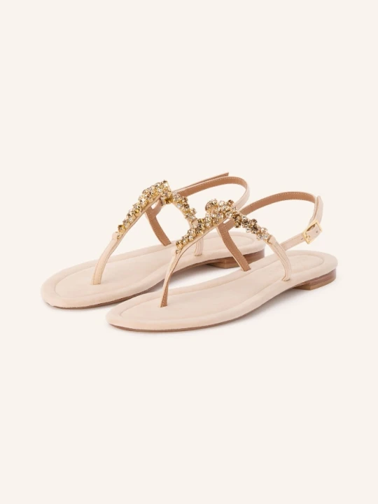 Zdjęcie produktu Viamercanti Separatory Do Palców Z Kamieniami Ozdobnymi beige
