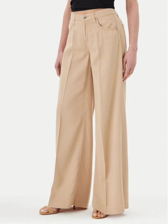 Zdjęcie produktu ViCOLO Jeansy DD5043 Beżowy Wide Leg