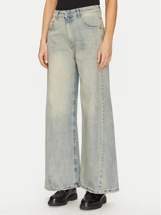 Zdjęcie produktu ViCOLO Jeansy DD5122 Niebieski Wide Leg