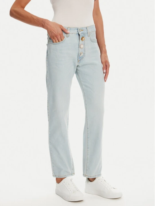 Zdjęcie produktu ViCOLO Jeansy DD5213 Błękitny Relaxed Fit Niebieski jasny