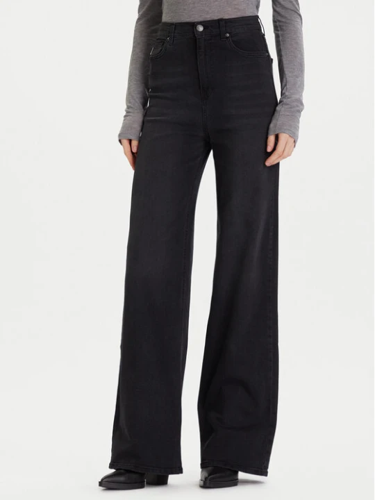 Zdjęcie produktu ViCOLO Jeansy DF5089 Szary Wide Leg