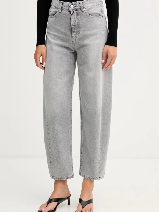 Zdjęcie produktu ViCOLO jeansy relaxed fit damskie szary