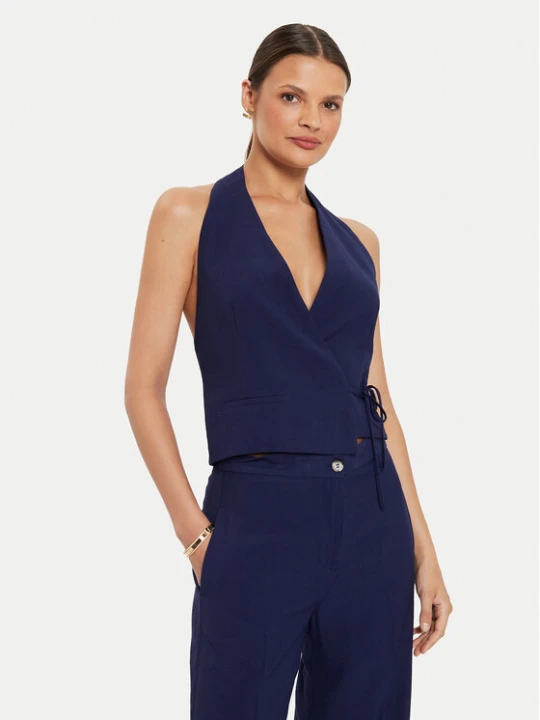 Zdjęcie produktu ViCOLO Kamizelka TB1429 Granatowy Regular Fit
