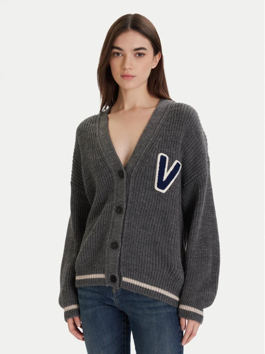 Zdjęcie produktu ViCOLO Kardigan 55072F Szary Regular Fit