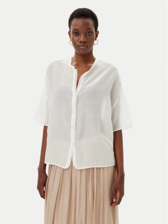 Zdjęcie produktu ViCOLO Koszula TD0648 Biały Loose Fit