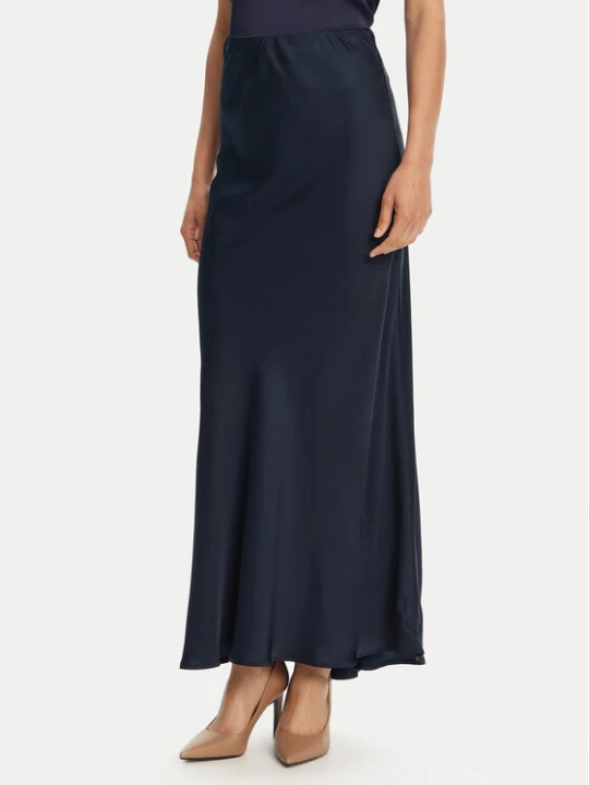 Zdjęcie produktu ViCOLO Spódnica maxi TD0472 Granatowy Slim Fit