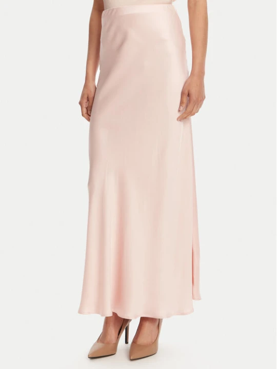 Zdjęcie produktu ViCOLO Spódnica maxi TD0472 Różowy Slim Fit