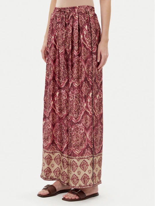 Zdjęcie produktu ViCOLO Spodnie materiałowe TD0666 Bordowy Relaxed Fit