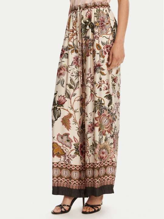 Zdjęcie produktu ViCOLO Spodnie palazzo TD0829 Beżowy Wide Leg