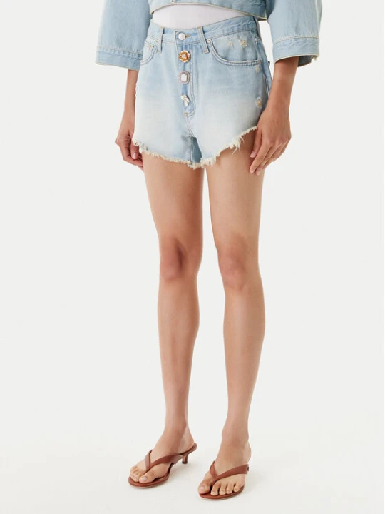 Zdjęcie produktu ViCOLO Szorty jeansowe DD5096 A Niebieski Regular Fit