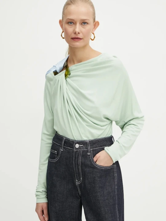 Zdjęcie produktu Victoria Beckham bluzka zielony