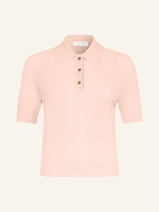 Zdjęcie produktu Victoria Beckham Dzianinowa Koszulka Polo rosa