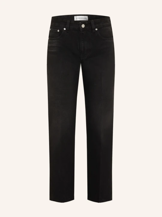 Zdjęcie produktu Victoria Beckham Jeansy Cropped schwarz 6763 WASHED BLACK