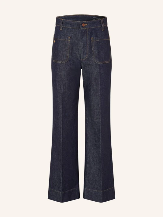 Zdjęcie produktu Victoria Beckham Jeansy Wide Leg Alina blau 8221 Indigo Rinse