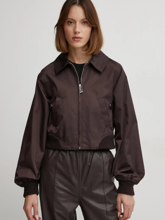 Zdjęcie produktu Victoria Beckham kurtka brązowy