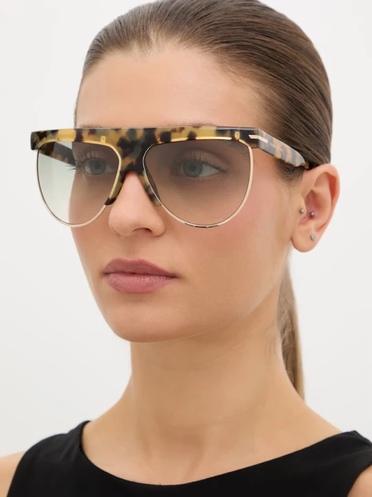Zdjęcie produktu Victoria Beckham okulary przeciwsłoneczne żółty