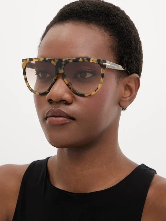 Zdjęcie produktu Victoria Beckham okulary przeciwsłoneczne żółty