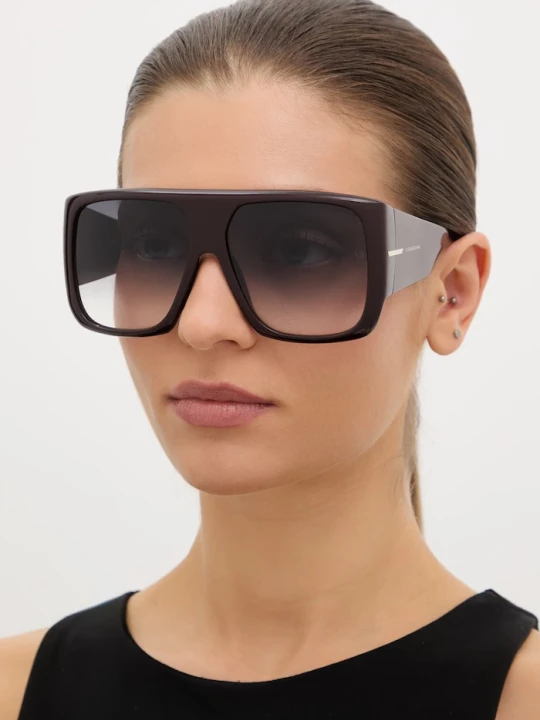Zdjęcie produktu Victoria Beckham okulary przeciwsłoneczne damskie fioletowy