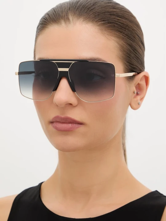 Zdjęcie produktu Victoria Beckham okulary przeciwsłoneczne damskie złoty