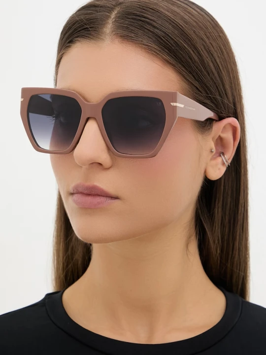 Zdjęcie produktu Victoria Beckham okulary przeciwsłoneczne damskie brązowy