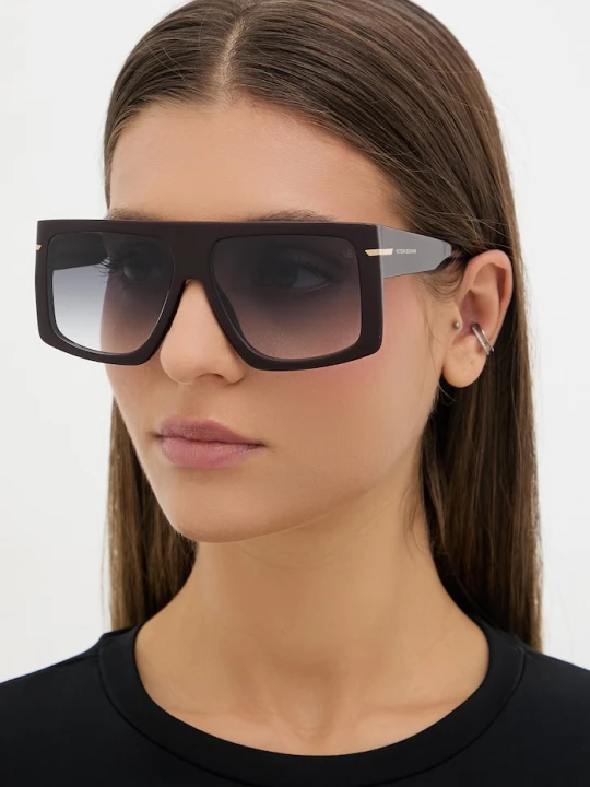 Zdjęcie produktu Victoria Beckham okulary przeciwsłoneczne damskie bordowy