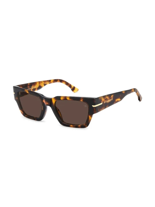 Zdjęcie produktu Victoria Beckham okulary przeciwsłoneczne kocie oczy damskie brązowy