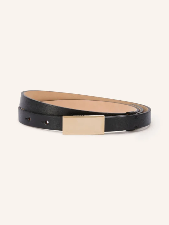 Zdjęcie produktu Victoria Beckham Pasek Skórzany Portofino schwarz